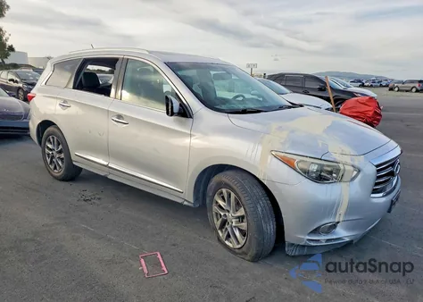 2013 Infiniti Jx35 z USA, uszkodzony, nr VIN 5N1AL0MM7DC333739